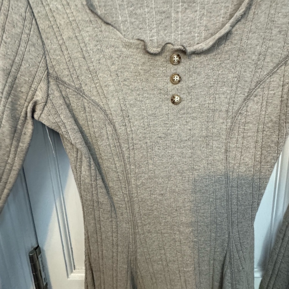 Vintage Contempo Casuals Ribbed knit Mini Dress – Med. Classic Cute Contemporary - Picture 4 of 11